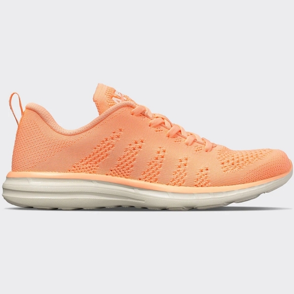 Free People APL × TechLoom Pro Sneaker in Neon Peach/Pristine - Picture 2 of 14